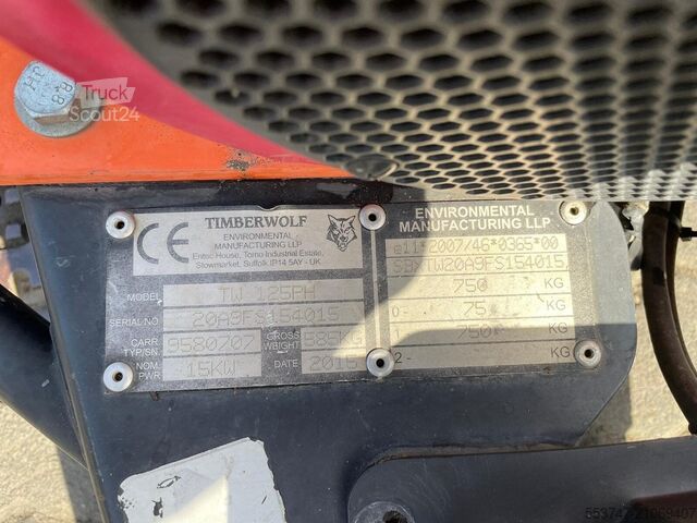 Houtversnipperaar Timberwolf TW 125PH