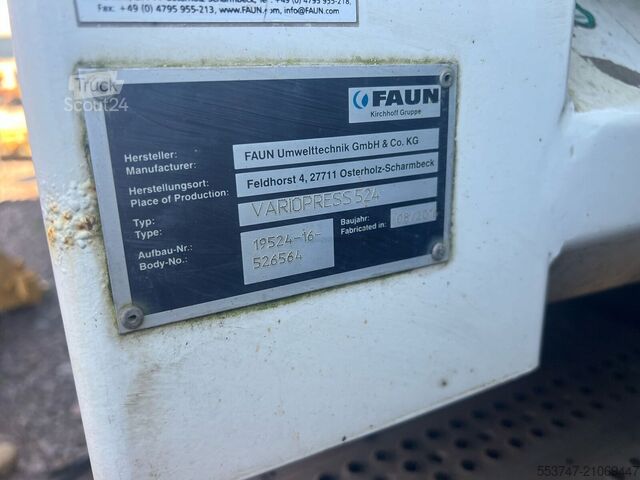 Vuilniswagen Mercedes-Benz Antos 2532