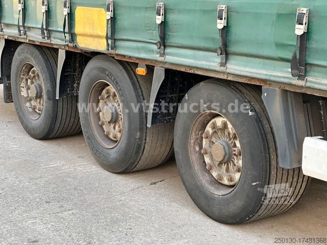 Open oplegger met zeil KRONE SD Pritsche + Plane Edscha-Verdeck