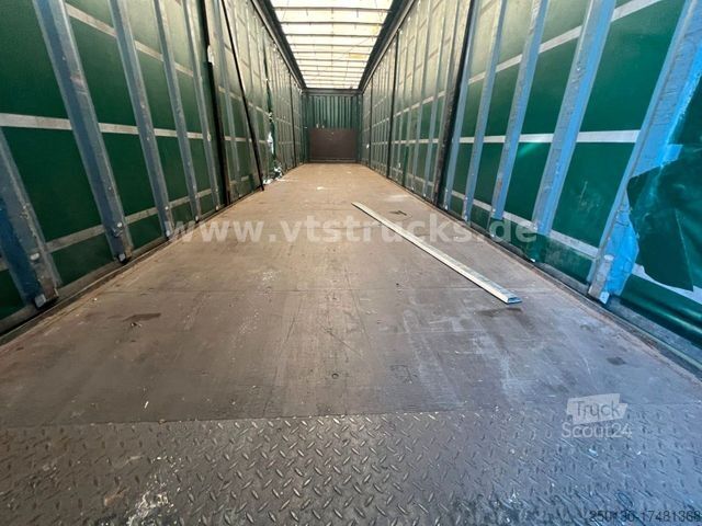 Open oplegger met zeil KRONE SD Pritsche + Plane Edscha-Verdeck