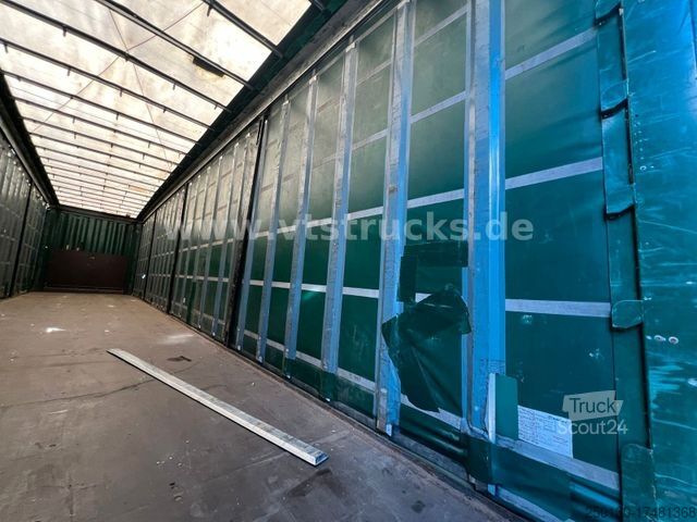 Open oplegger met zeil KRONE SD Pritsche + Plane Edscha-Verdeck