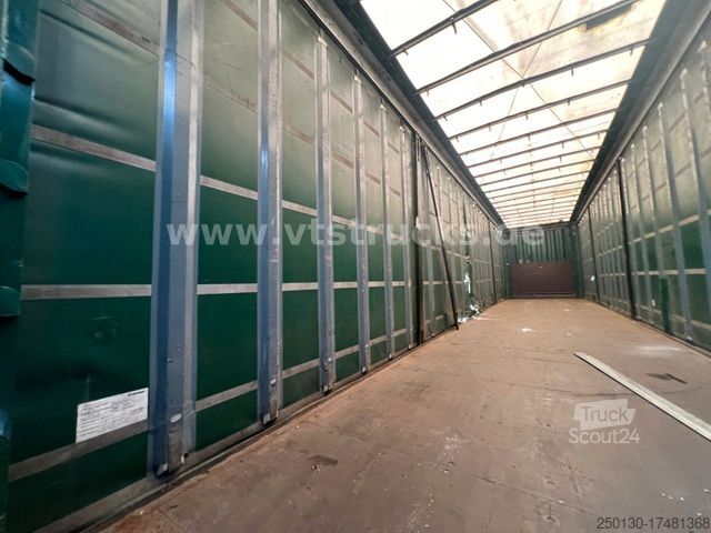 Open oplegger met zeil KRONE SD Pritsche + Plane Edscha-Verdeck