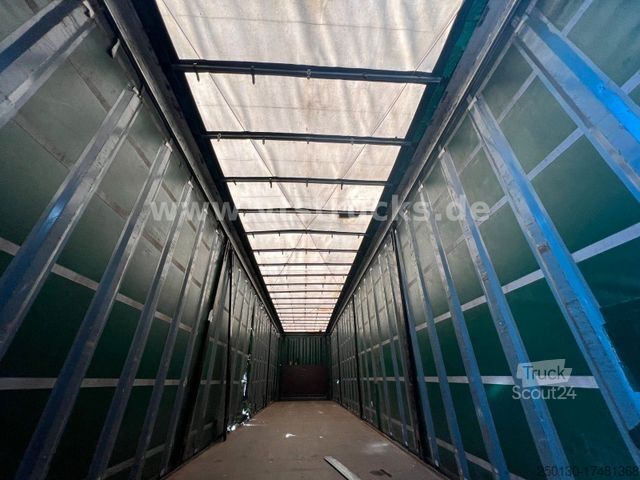 Open oplegger met zeil KRONE SD Pritsche + Plane Edscha-Verdeck