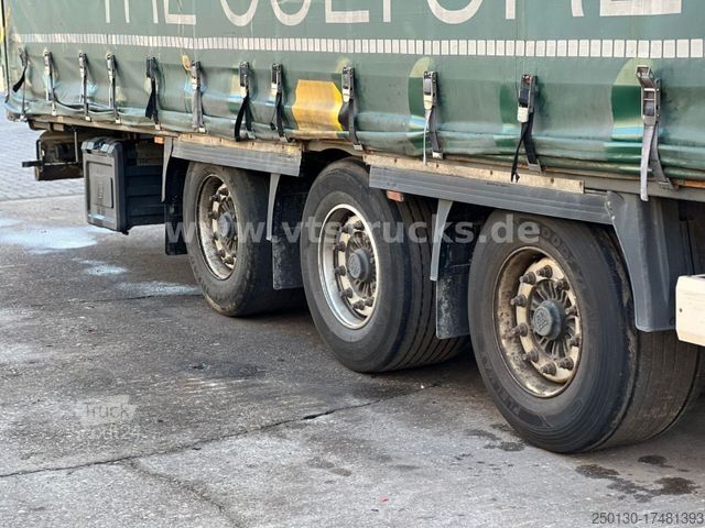 Open oplegger met zeil KRONE SD Pritsche + Plane Edscha-Verdeck