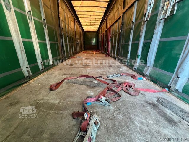 Open oplegger met zeil KRONE SD Pritsche + Plane Edscha-Verdeck