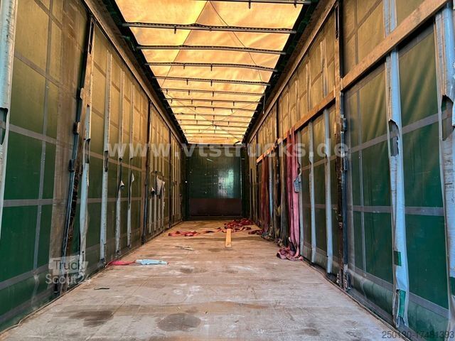 Open oplegger met zeil KRONE SD Pritsche + Plane Edscha-Verdeck