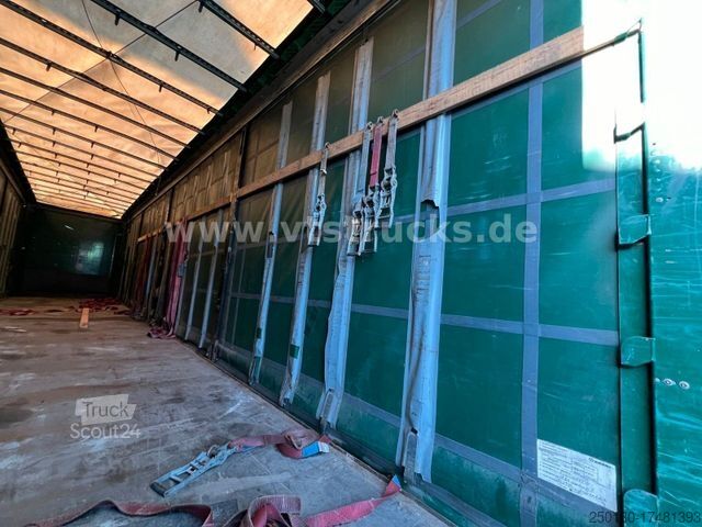 Open oplegger met zeil KRONE SD Pritsche + Plane Edscha-Verdeck