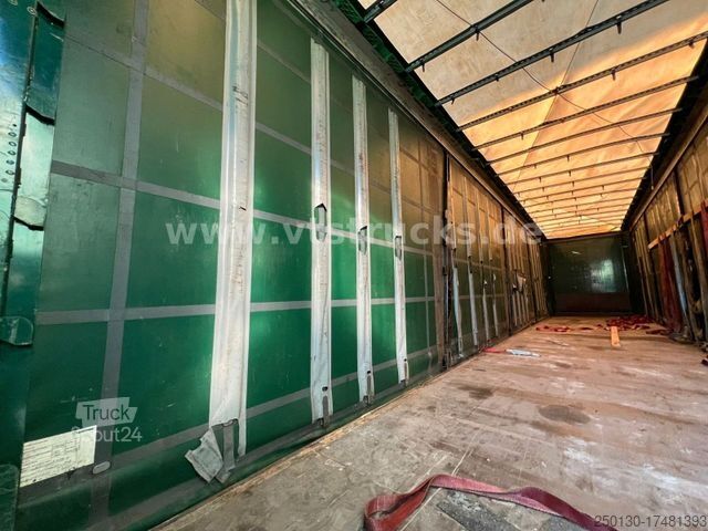 Open oplegger met zeil KRONE SD Pritsche + Plane Edscha-Verdeck