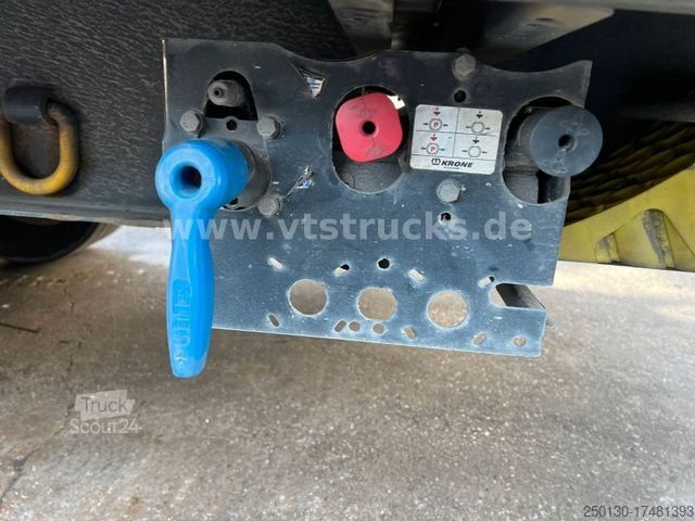Open oplegger met zeil KRONE SD Pritsche + Plane Edscha-Verdeck
