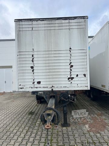 Box trailer MÜLLER-MITTELTAL EAL-TA-F 8,6tonner 5,8 Nutzlast 2 ACHSER TANDEM