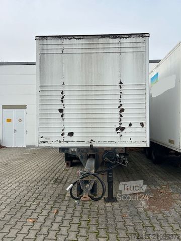 Box trailer MÜLLER-MITTELTAL EAL-TA-F 8,6tonner 5,8 Nutzlast 2 ACHSER TANDEM