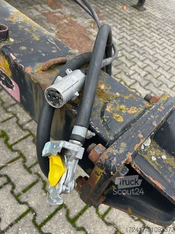 Box trailer MÜLLER-MITTELTAL EAL-TA-F 8,6tonner 5,8 Nutzlast 2 ACHSER TANDEM