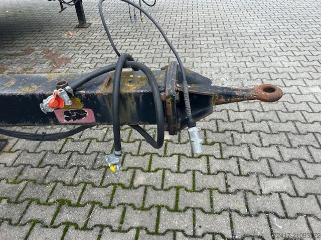 Box trailer MÜLLER-MITTELTAL EAL-TA-F 8,6tonner 5,8 Nutzlast 2 ACHSER TANDEM