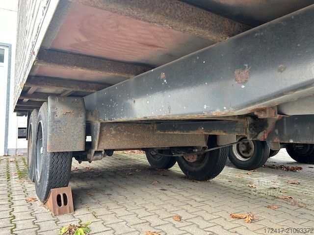 Box trailer MÜLLER-MITTELTAL EAL-TA-F 8,6tonner 5,8 Nutzlast 2 ACHSER TANDEM