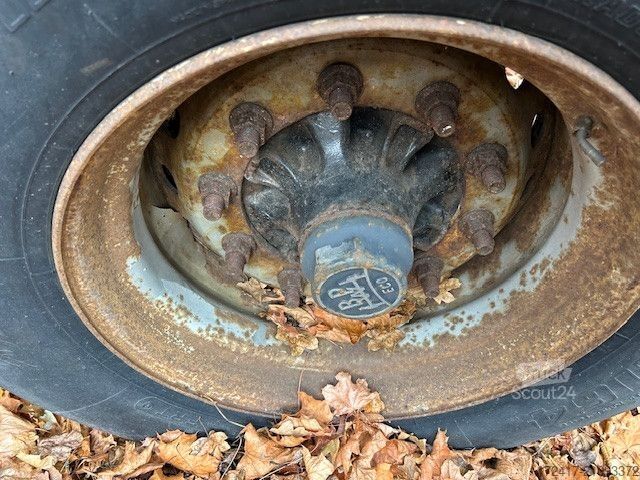 Box trailer MÜLLER-MITTELTAL EAL-TA-F 8,6tonner 5,8 Nutzlast 2 ACHSER TANDEM