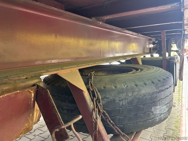 Kofferauflieger  2 Achser Koffer Auflieger HEUSER ebühne