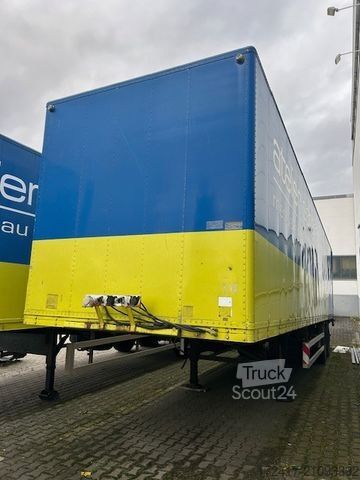 Kofferauflieger  2 Achser Koffer Auflieger HEUSER ebühne