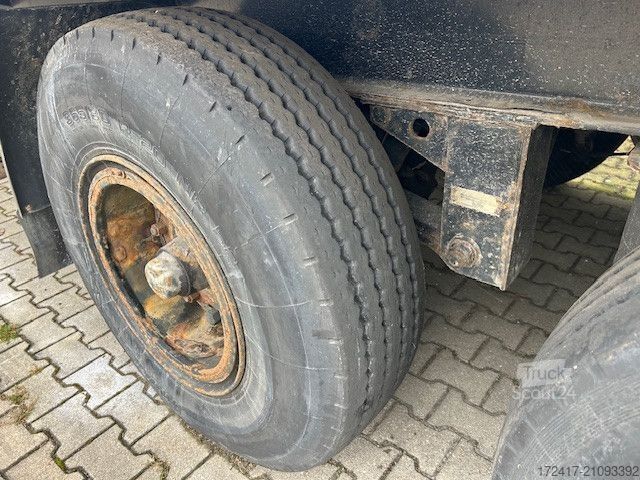 Kofferauflieger  2 Achser Koffer Auflieger HEUSER ebühne