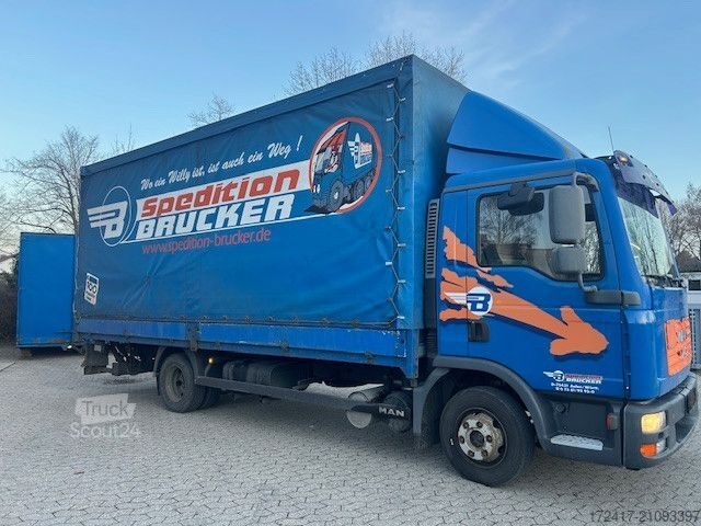 Βαν με κουρτίνα πλευράς MAN TGL 8.210BL 7.150 8.180 8.150 AC TÜV 11.2026 AHK