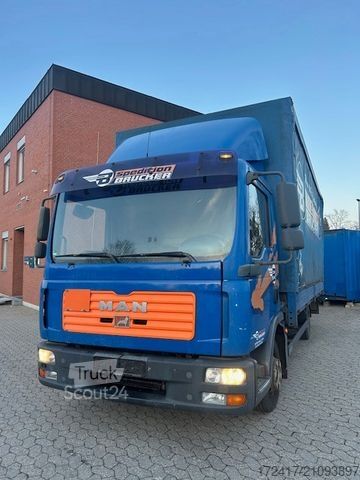 Βαν με κουρτίνα πλευράς MAN TGL 8.210BL 7.150 8.180 8.150 AC TÜV 11.2026 AHK