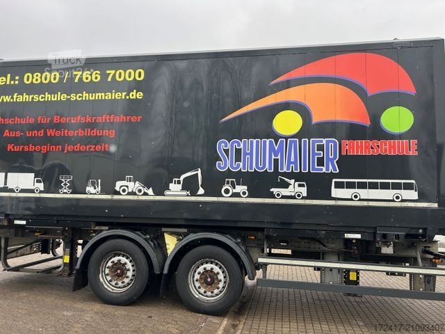 Swap body trailer KRONE 2 x Vorhanden Wechselbrücke Rolltor  KOFFER