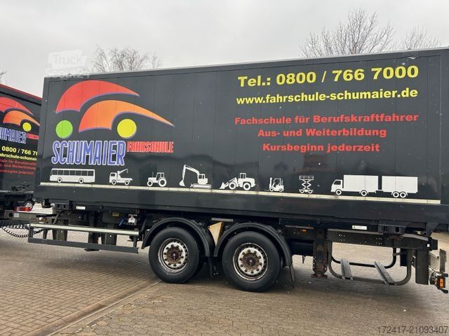 Swap body trailer KRONE 2 x Vorhanden Wechselbrücke Rolltor  KOFFER