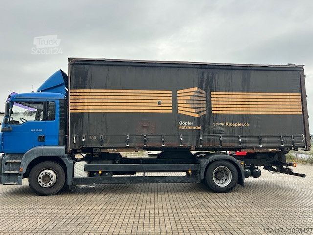 Lastbil med utbytbar kaross MAN TGA 18.310 430 WB BDF Fahrschul LKW TÜV 04.2026