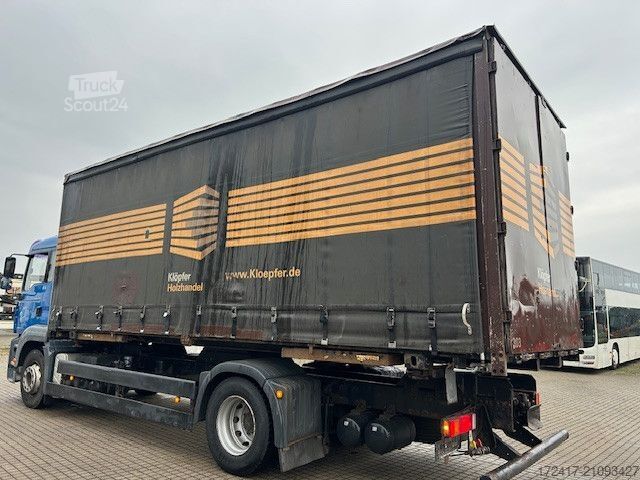 Lastbil med utbytbar kaross MAN TGA 18.310 430 WB BDF Fahrschul LKW TÜV 04.2026