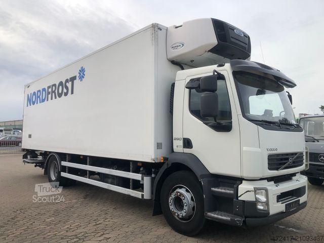 Kühlkoffer-LKW VOLVO FL 290 AC Handschalter EURO 5 CARRIER SUPRA 1250
