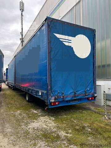 Βαν με κουρτίνα πλευράς MAN TGL 8.220 BL + 1 Achs ANhänge Eur o 5 wie 8.180