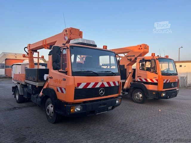 Lkw-Arbeitsbühne MERCEDES-BENZ 814 Ruthman T145 Blatt federung 2Stück Vorhanden