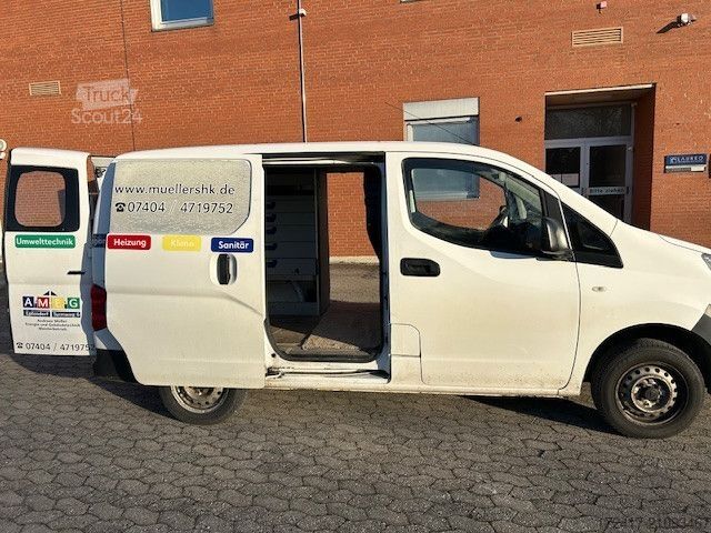 Kassevogn NISSAN NV200 Tüv 07.2026 2x Schiebe Tür AHK SORTIMO