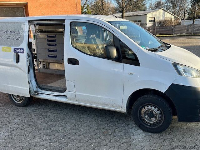 Kassevogn NISSAN NV200 Tüv 07.2026 2x Schiebe Tür AHK SORTIMO