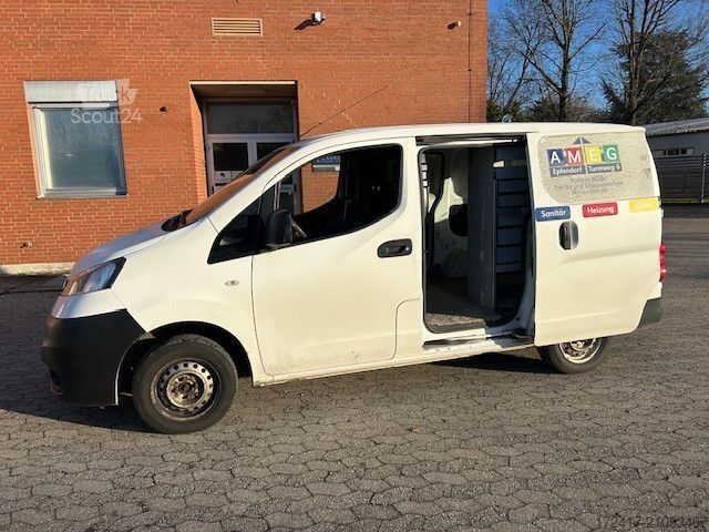 Kassevogn NISSAN NV200 Tüv 07.2026 2x Schiebe Tür AHK SORTIMO