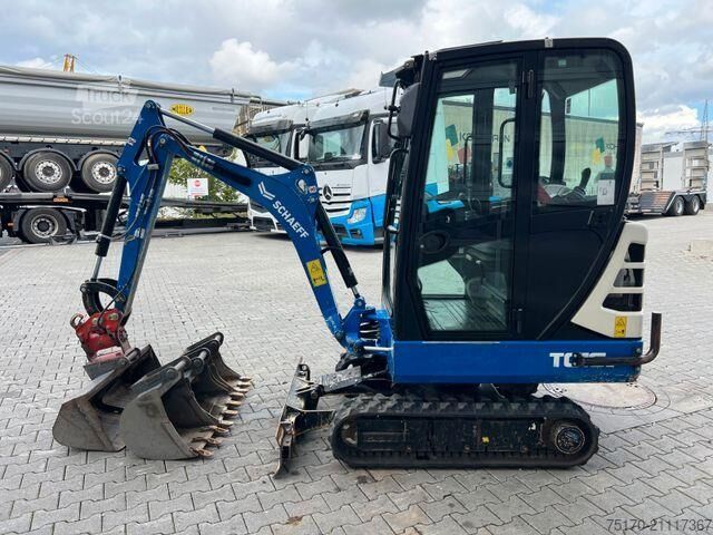Miniescavatore Terex TC16 / 2017 / 1.769h / Löffelpaket / Powertilt