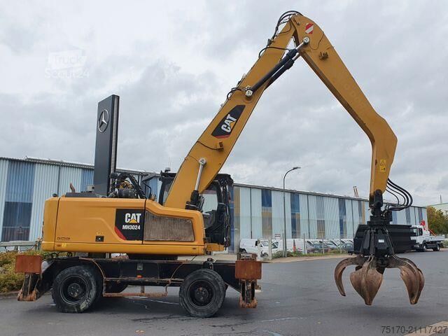 Hjulgrävare CAT MH3024 / MH 3024 / Greifer / 2018 / 9.424h