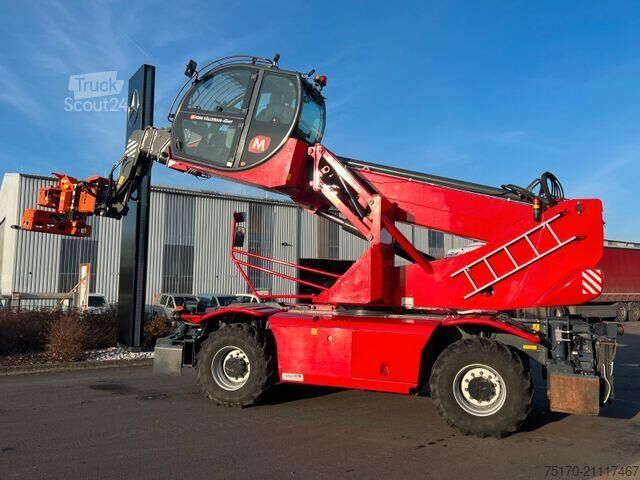 Telescopische lader Magni RTH 6.30 SH / Fällkran / Westtech CS750