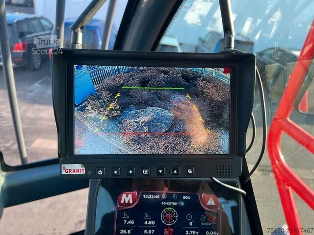 Telescopische lader Magni RTH 6.30 SH / Fällkran / Westtech CS750