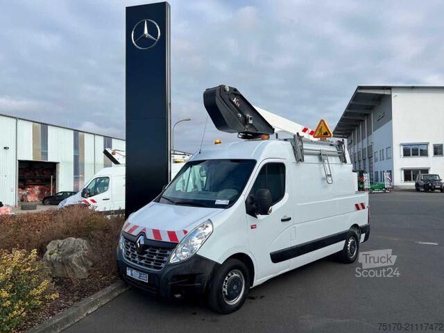 ανυψωτική πλατφόρμα τοποθετημένη σε φορτηγό Renault Master 2.3 dCi / KLUBB K26, 12m