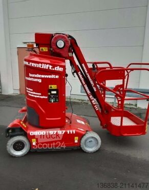 Teleskopiskā pacēlāja platforma MAGNI MJP 11.5 Elektro 11,20 m