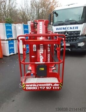 Teleskopiskā pacēlāja platforma MAGNI MJP 11.5 Elektro 11,20 m