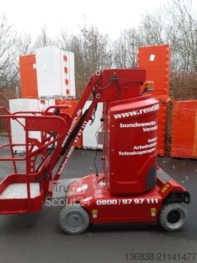 Teleskopiskā pacēlāja platforma MAGNI MJP 11.5 Elektro 11,20 m