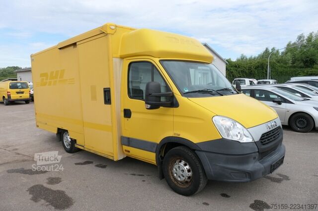 Furgão fechado iveco Daily 35 S11 C30C AUTOMATIK KAMERA Regale LUFT DURCHGANG EURO-5 CoC