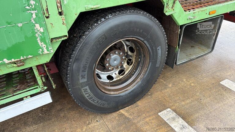 Platte bak Mercedes-Benz actros 1844 (EPS / GRUE MKG 175 / CRANE MKG 175...