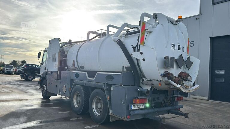 Aspirateur de boues Renault Kerax 370 (10970L / CAMION FRANCAIS / VIDANGEUR...