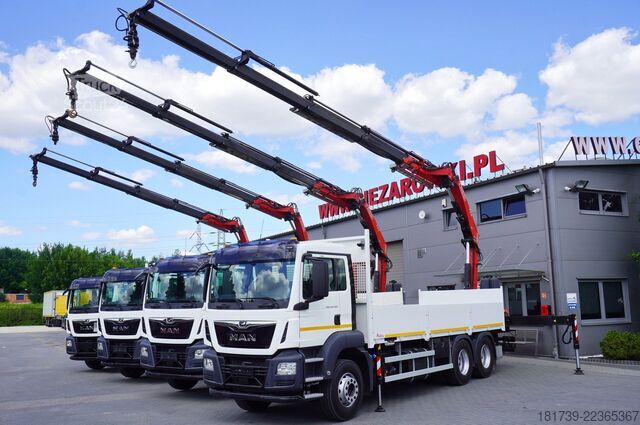 Платформа із краном MAN TGS 26.420 6x4 / Fassi F215A.2.24