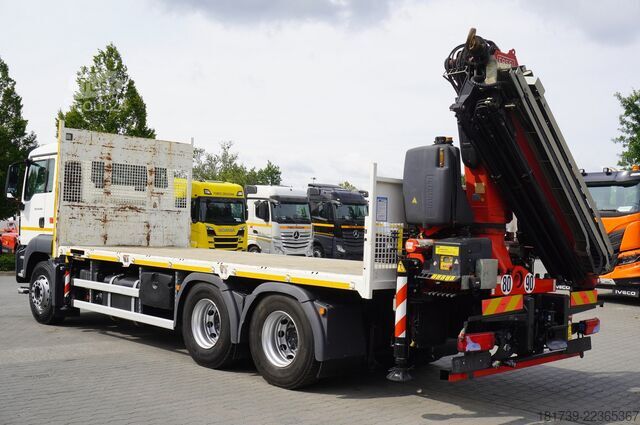 Платформа із краном MAN TGS 26.420 6x4 / Fassi F215A.2.24