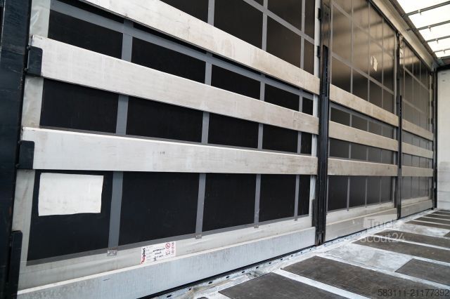 Remorque ouverte avec bâche WECON PRZYCZEPA - 7,7 M / TANDEM / PRZEJAZDOWA  / SAF