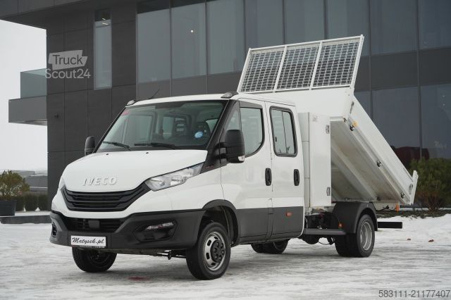 Fourgon benne basculante IVECO DAILY 35-160 / WYWROTKA / BRYGADÓWKA - 6 MIEJSC