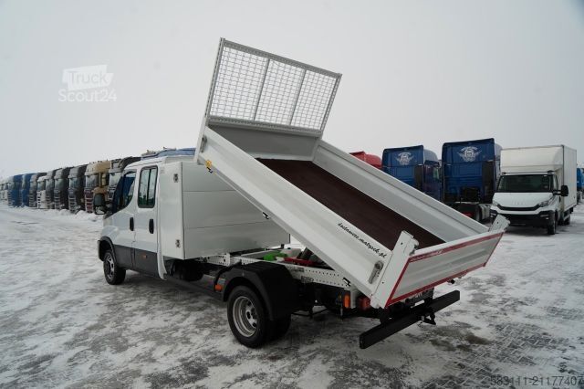 Fourgon benne basculante IVECO DAILY 35-160 / WYWROTKA / BRYGADÓWKA - 6 MIEJSC